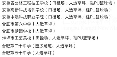 安徽省部分案例